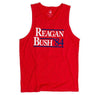 Reagan Bush '84 Tank Top in Red by Rowdy Gentleman - Country Club Prep
