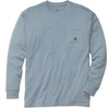 Reason for the Season Long Sleeve Tee in Faded Blue by Southern Proper - Country Club Prep