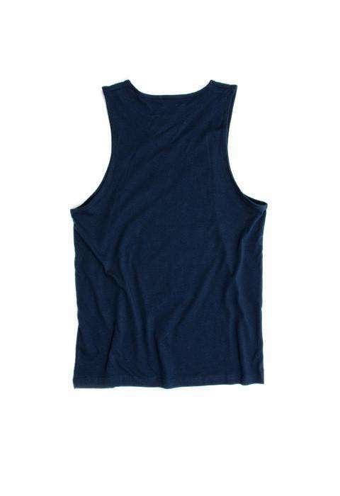 Red, White and Booze Tank Top in Navy by Rowdy Gentleman - Country Club Prep