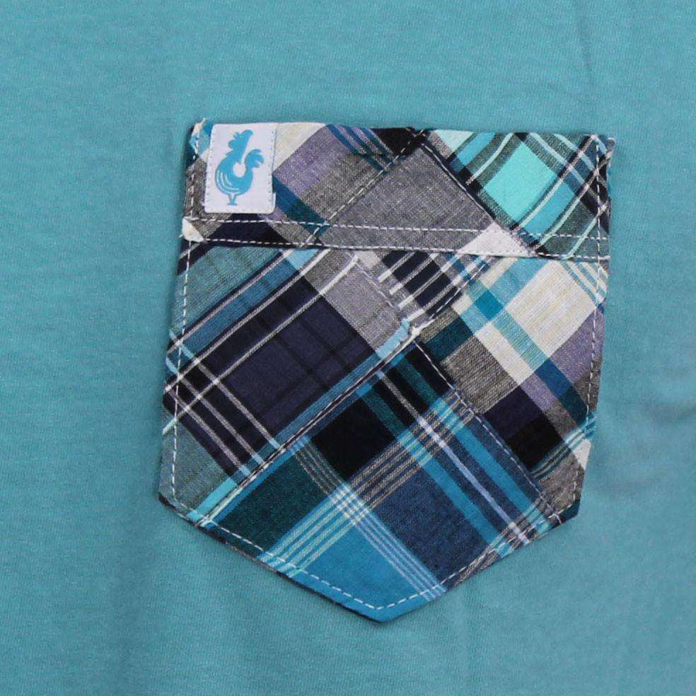 Retriever Frocket Tee in Seafoam Green by Fripp & Folly - Country Club Prep