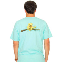 Retriever Tee in Ocean Blue by The Southern Shirt Co. - Country Club Prep