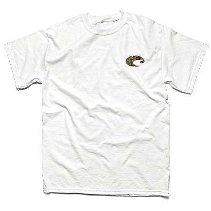 Retro Realtree Max-5 Camo Logo Tee in White by Costa Del Mar - Country Club Prep