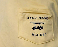 Retro Tee in Sunshine Yellow by Bald Head Blues - Country Club Prep