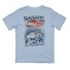 Ridin' On a Breeze Tee in Southern Sky by Southern Fried Cotton - Country Club Prep