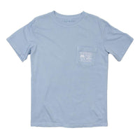 Ridin' On a Breeze Tee in Southern Sky by Southern Fried Cotton - Country Club Prep