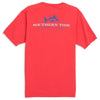 Rising Skipjack Tee in Fire Red by Southern Tide - Country Club Prep