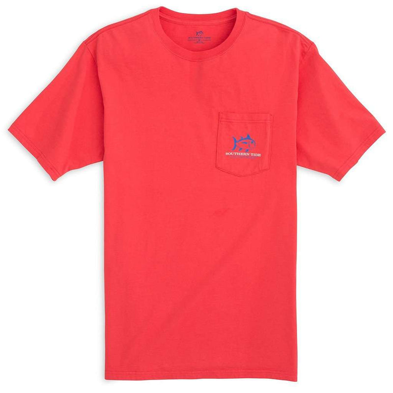 Rising Skipjack Tee in Fire Red by Southern Tide - Country Club Prep