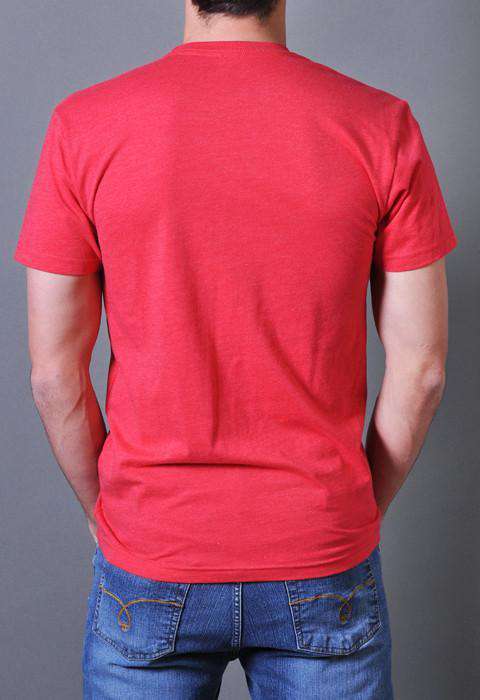 Running the World Since 1776 Vintage Tee Shirt in Red by Rowdy Gentleman - Country Club Prep