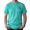 Sailboat Tee in Mint by Anchored Style - Country Club Prep