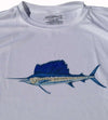Sailfish Performance Long Sleeve Shirt in White by Atlantic Drift - Country Club Prep