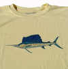 Sailfish Performance Long Sleeve Shirt in Yellow by Atlantic Drift - Country Club Prep