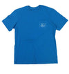 Sailfish Shield Pocket Tee in Aqua by Atlantic Drift - Country Club Prep