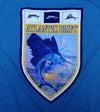 Sailfish Shield Pocket Tee in Aqua by Atlantic Drift - Country Club Prep