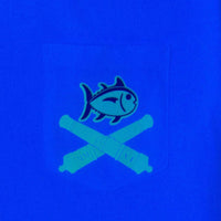 Sailor by Day, Bandit by Night Glow in the Dark Tee Shirt in White by Southern Tide - Country Club Prep