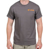 Schoolin Logo Tee in Charcoal Grey by Costa Del Mar - Country Club Prep