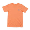 Scratchy Tee in Mango by Guy Harvey - Country Club Prep