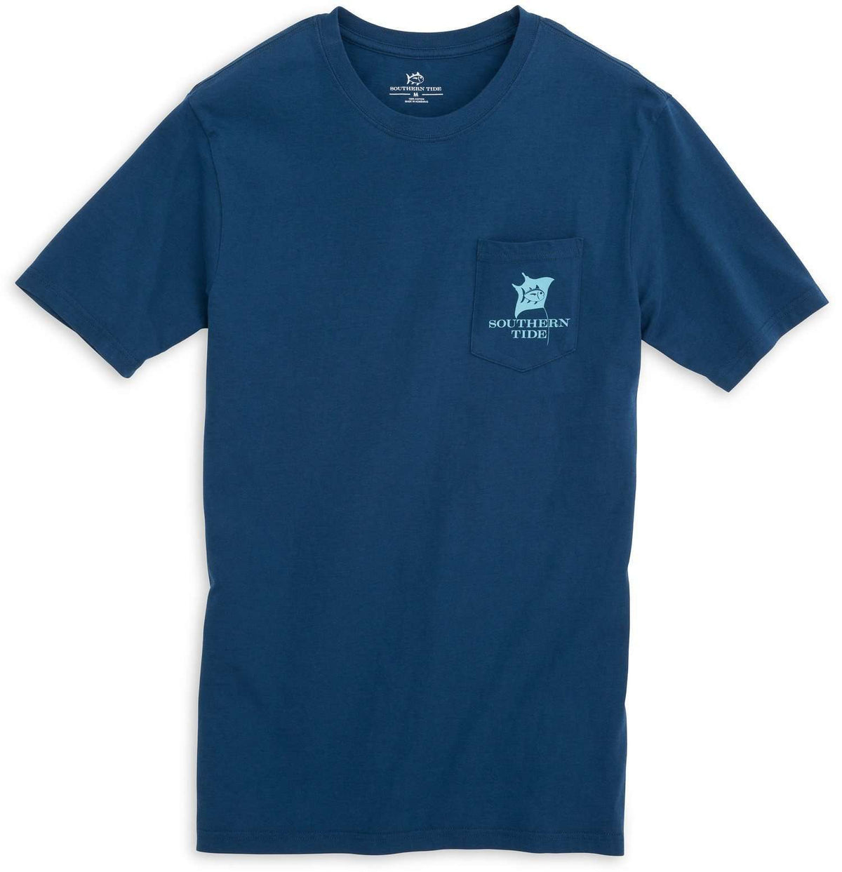 Scuba Pocket Tee Shirt in Yacht Blue by Southern Tide - Country Club Prep