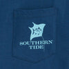 Scuba Pocket Tee Shirt in Yacht Blue by Southern Tide - Country Club Prep