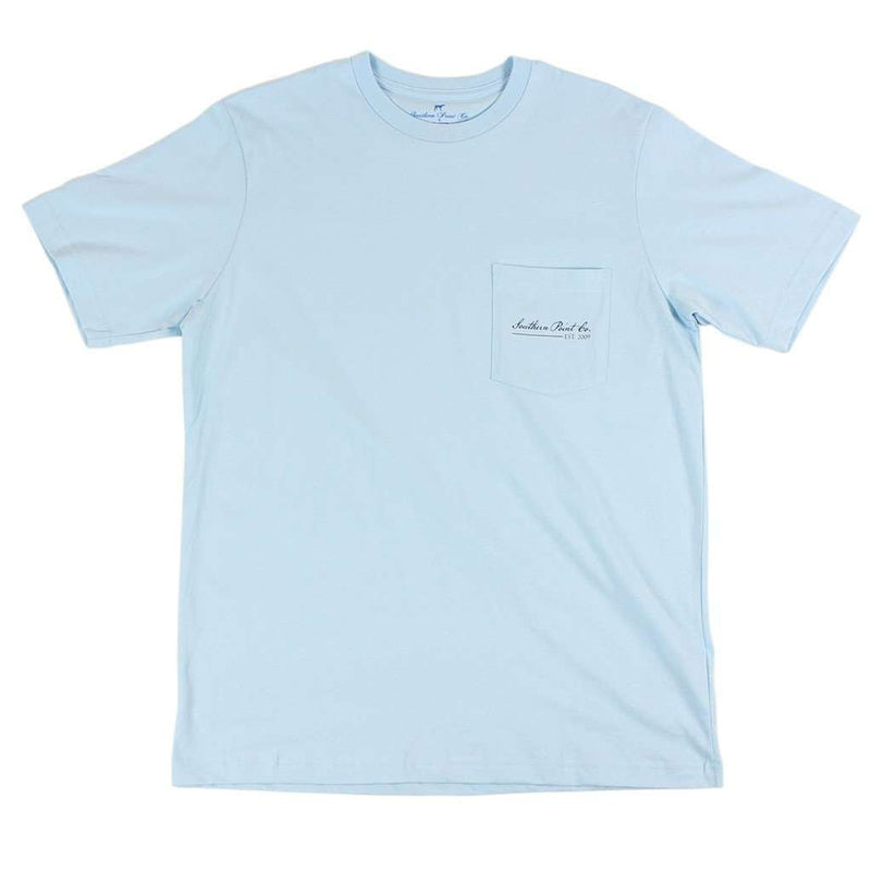 Seagull Tee in Light Blue by Southern Point Co. - Country Club Prep