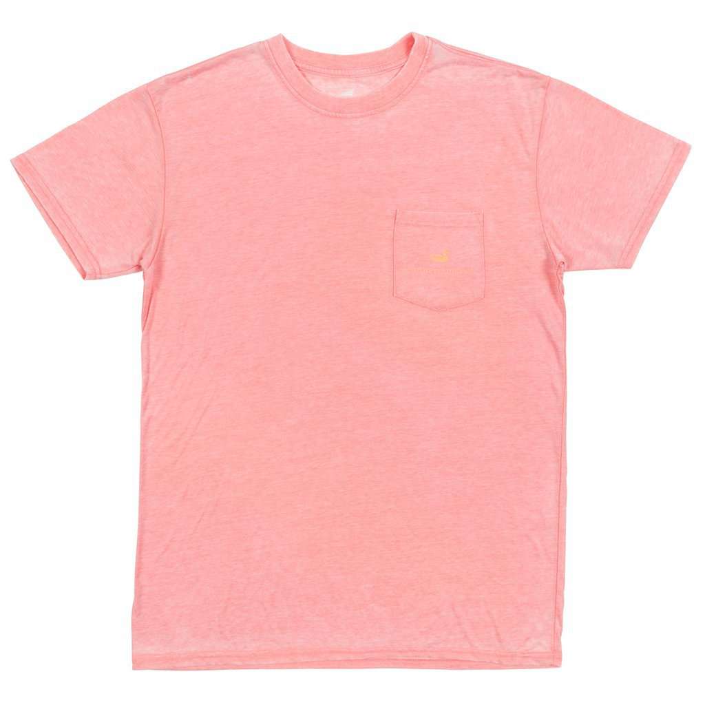 SEAWASH™ Sail Away Tee in Coral by Southern Marsh - Country Club Prep