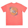 Shotgun Shell Tee in Coral by Southern Marsh - Country Club Prep