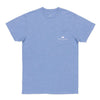 Shrimp Festival Tee in Washed Blue by Southern Marsh - Country Club Prep