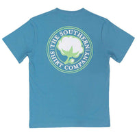 Signature Logo Tee Shirt in Niagara by The Southern Shirt Co. - Country Club Prep