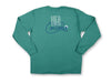Signature Long Sleeve Pocket Tee in Marsh Green by High Cotton - Country Club Prep