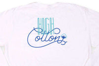 Signature Long Sleeve Pocket Tee in White by High Cotton - Country Club Prep