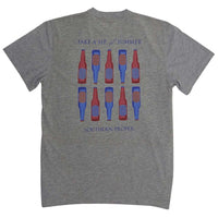 Sip of Summer Tee in Grey by Southern Proper - Country Club Prep