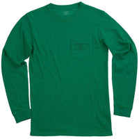 Skipjack Cartridge Co. Long Sleeve T-Shirt in Double Ought Green by Southern Tide - Country Club Prep