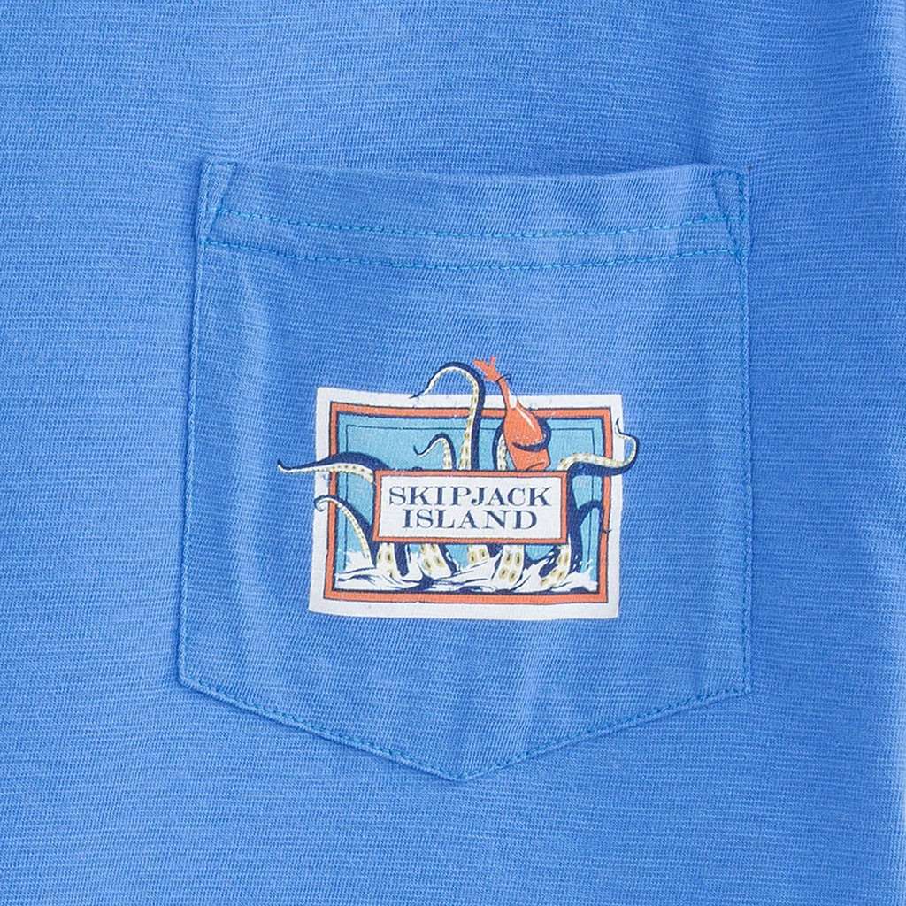 Skipjack Island Tee Shirt in Meridian Blue by Southern Tide - Country Club Prep