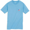 Skipjack Nation Tee Shirt in Ocean Channel by Southern Tide - Country Club Prep