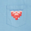 Skipjack Re-Rack Tee Pocket Tee in Ocean Channel by Southern Tide - Country Club Prep