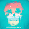 Skull Beach Tee in Tidewater by Southern Tide - Country Club Prep