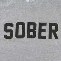 Sober Vintage Tee Shirt in Grey by Rowdy Gentleman - Country Club Prep