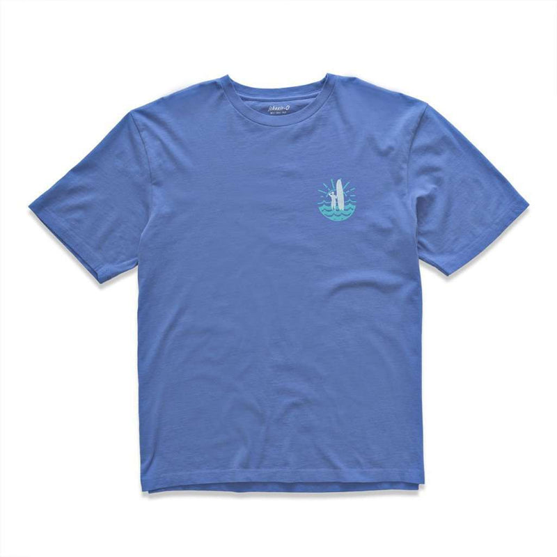 Sondowner Tee Shirt in Shade Blue by Johnnie-O - Country Club Prep
