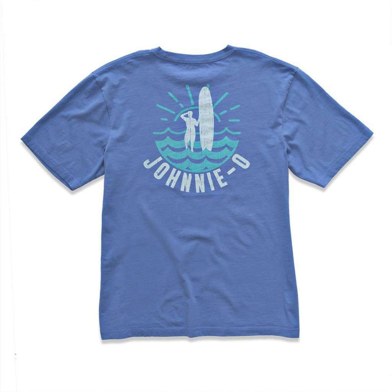 Sondowner Tee Shirt in Shade Blue by Johnnie-O - Country Club Prep