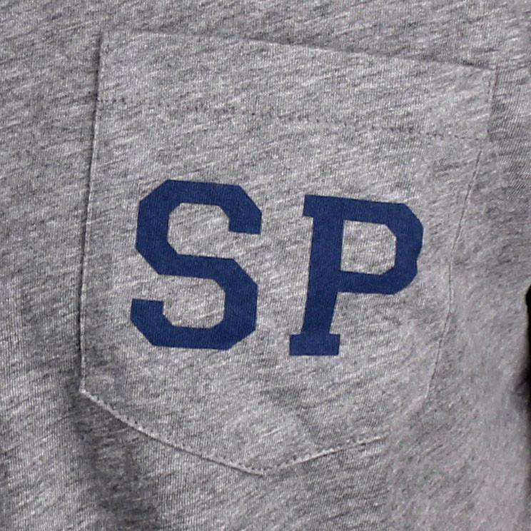 SOPRO Tee in Grey by Southern Proper - Country Club Prep