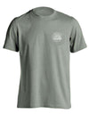 Southern Essentials "Salt Fishing Essentials" Short Sleeve Pocket Tee in Sandstone by Live Oak - Country Club Prep