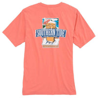 Southern Mix T-Shirt in Shell Pink by Southern Tide - Country Club Prep