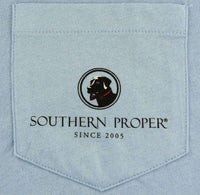 Southern Spirits Tee in Blue by Southern Proper - Country Club Prep