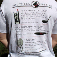 Southern Spirits Tee in White by Southern Proper - Country Club Prep