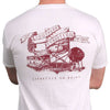 SPC Tradition Tee in Maroon and White by Southern Point Co. - Country Club Prep