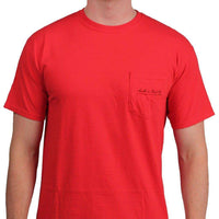 SPC Tradition Tee in Red and Black by Southern Point Co. - Country Club Prep