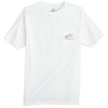 Speckled Trout Tee in Classic White by Southern Tide - Country Club Prep