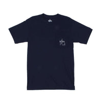 Speckles Tee in Navy by Guy Harvey - Country Club Prep