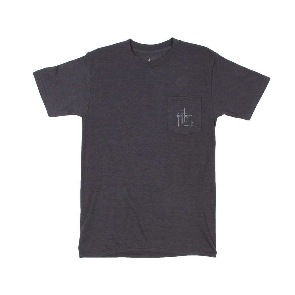 Spicy Tee in Charcoal Heather by Guy Harvey - Country Club Prep