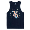 Spirit of '76 Tank Top in Navy by Rowdy Gentleman - Country Club Prep