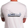 Sportfisher Pocket Tee in White by Atlantic Drift - Country Club Prep